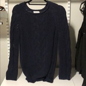 Navy blue sweater